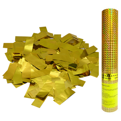 Изображение Пневмохлопушка Золотое конфетти 30 см