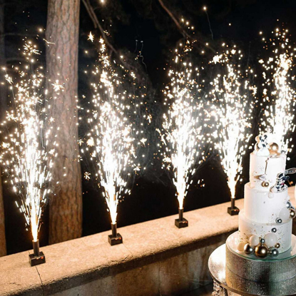 Изображение Холодные  фонтаны на свадьбу