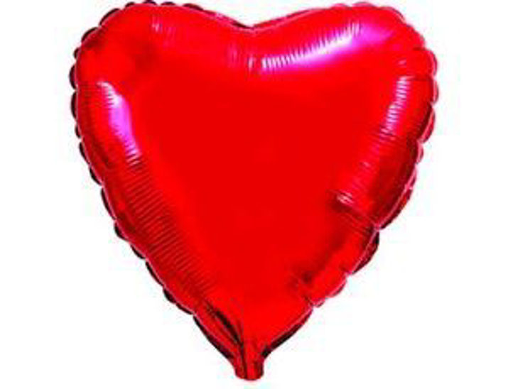 Изображение Шар фольгированный  18"(45см) "Сердце" с гелием